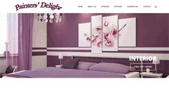 Desktop Screenshot of paintersdelight.ws